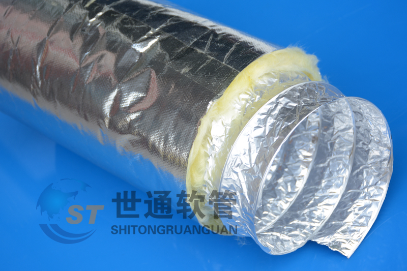 ST00389軟管，鋁箔保溫軟管